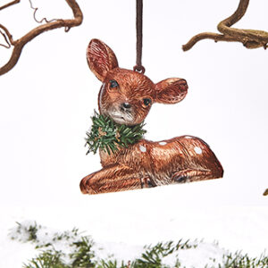 Bambi, plast, med snor - 8CM