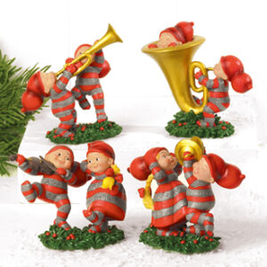 Pobra babynissex2 med musik instrum., poly. - 6CM, 4 ASS.