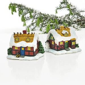 Landsted, poly., Pobra design - 7CM, 2 ASS., 1/ÆSK