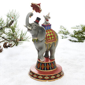 Cirkus elefant, poly. - 35CM