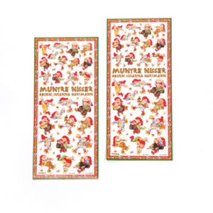 Stickers, papir, Pobra muntrenisser - 28X13CM, 2/POS