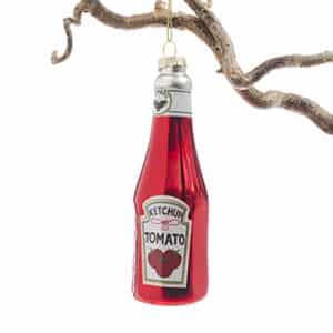 Ketchup, glas, m/snor- 13CM