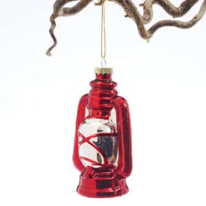 Lygte glas, m/snor- 11,5CM,
