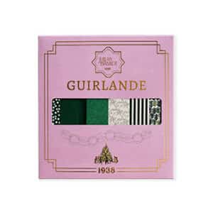 Guirlandestrimler, papir, grønne, 25mmx150mm, 6 ASS. 60/POS