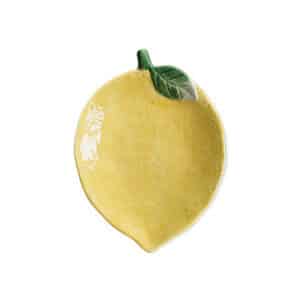Fad, citron, keramik L: 16CM